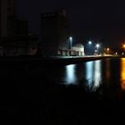 Nord-Ostseekanal bei Nacht