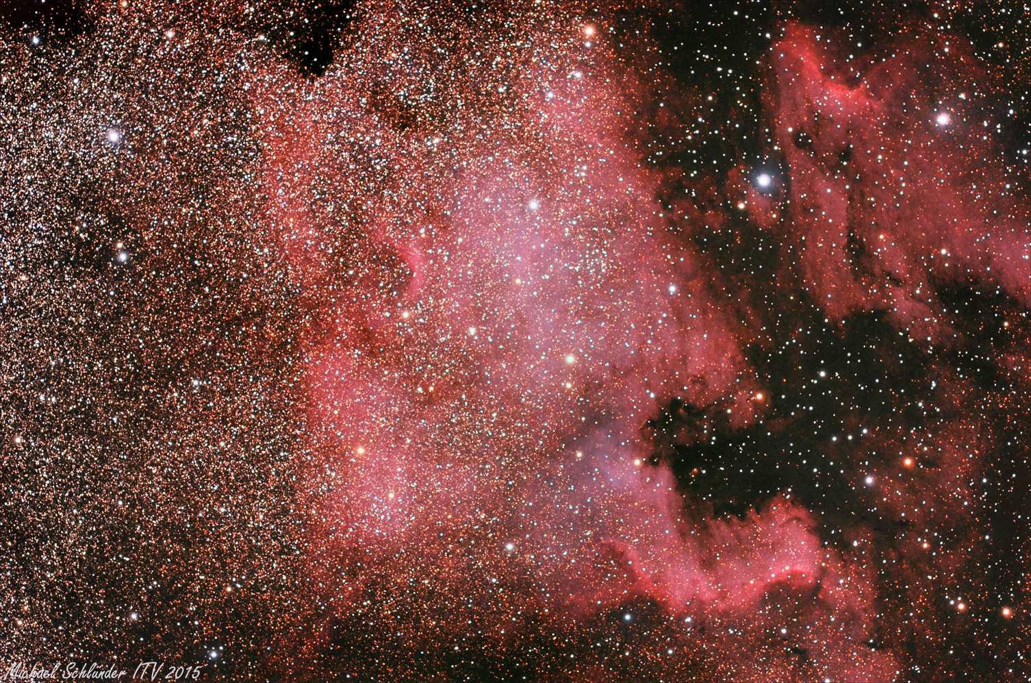 Nordamerika Nebel NGC 7000