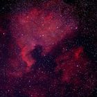 Nordamerika-Nebel NGC 7000 und Pelikannebel IC 5070  -Neuer Versuch-