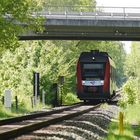 Nordbahn unter Brücke