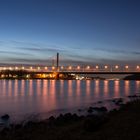 Nordbrücke Bonn bei Nacht