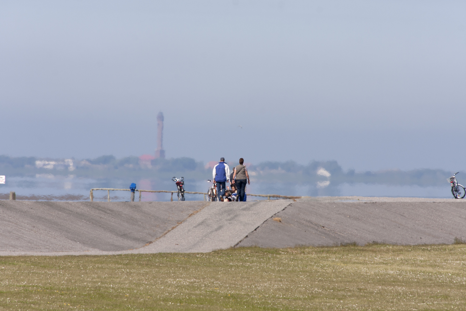 Norddeich: Blick nach Norderney