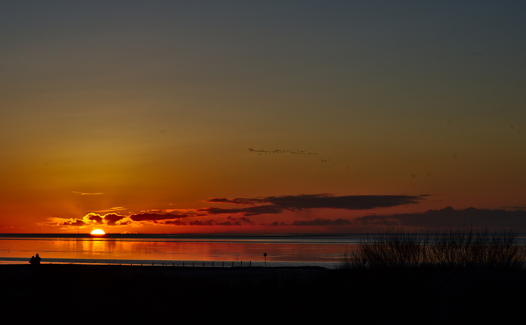 Norddeich im Februar 2016