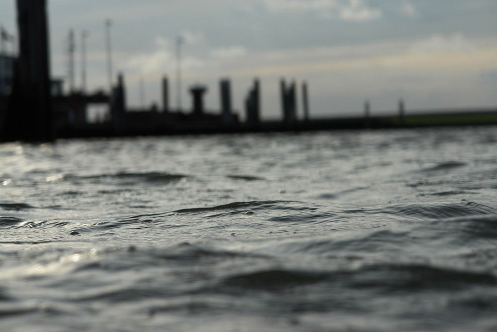 Norddeich Mole -vom Wasser aus