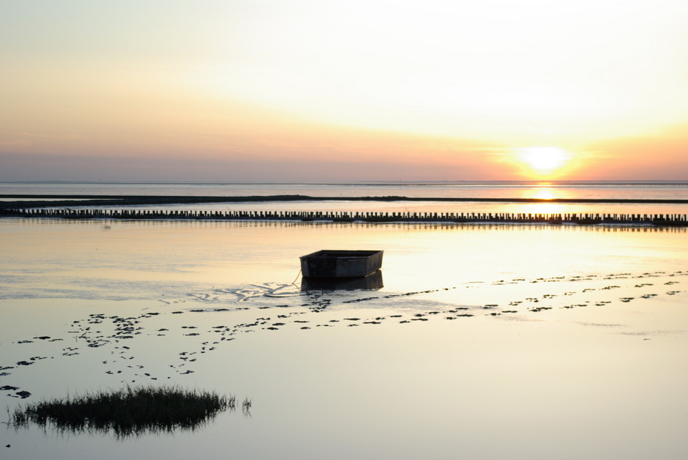 Norddeich/ Sonnenuntergang