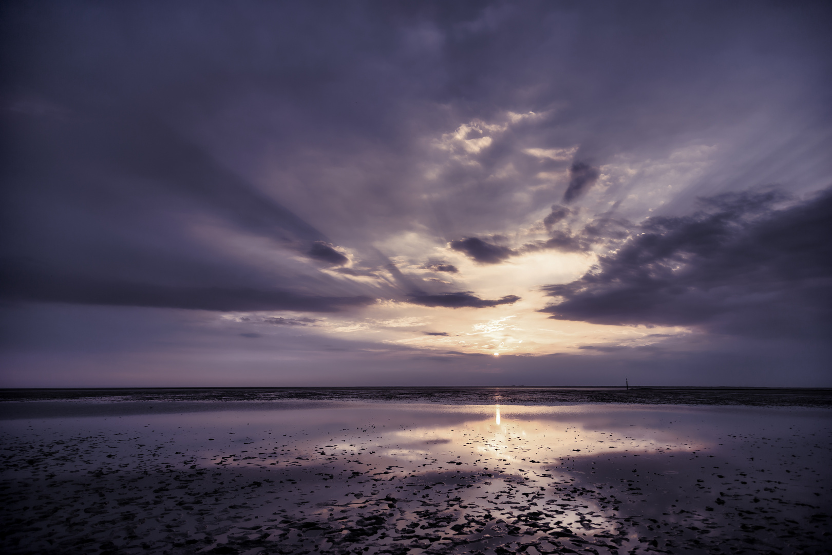 Norddeich Sonnenuntergang I