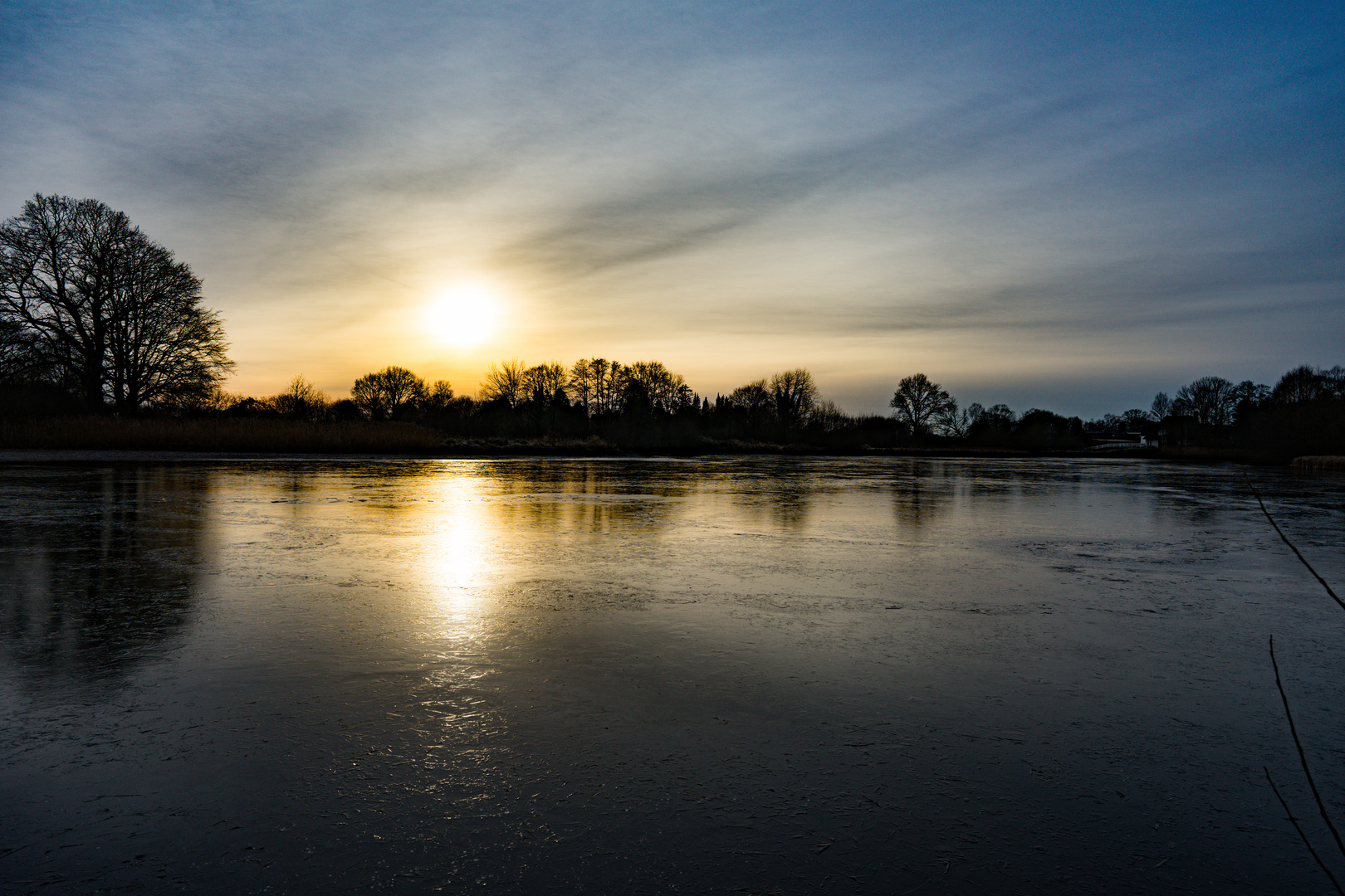 Norddeutsche Winterlandschaft 