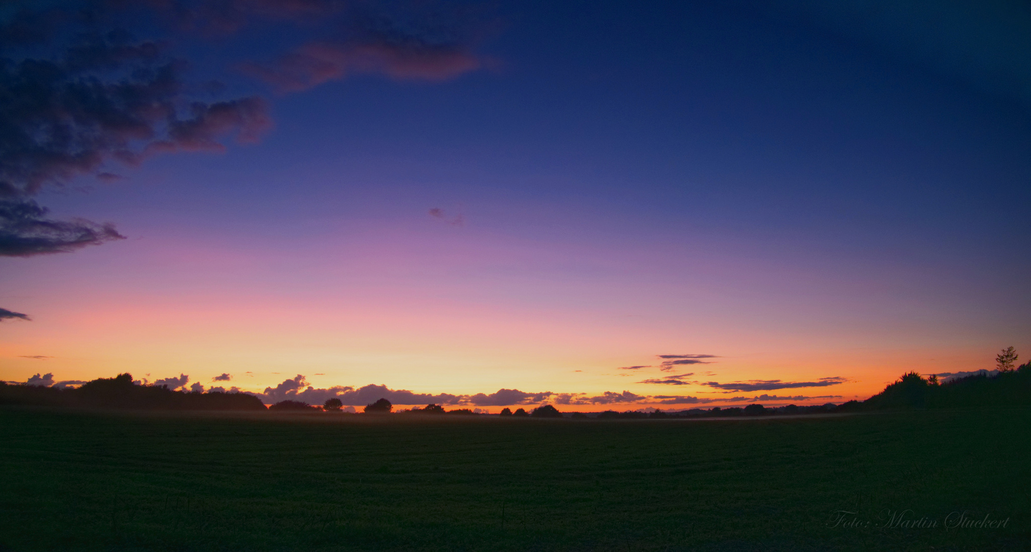 Norddeutscher Sonnenuntergang