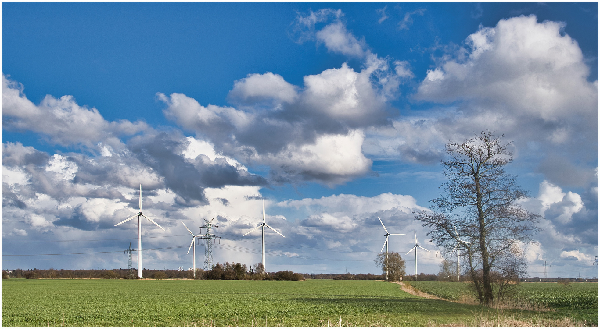 Norddeutscher Wolkenhimmel