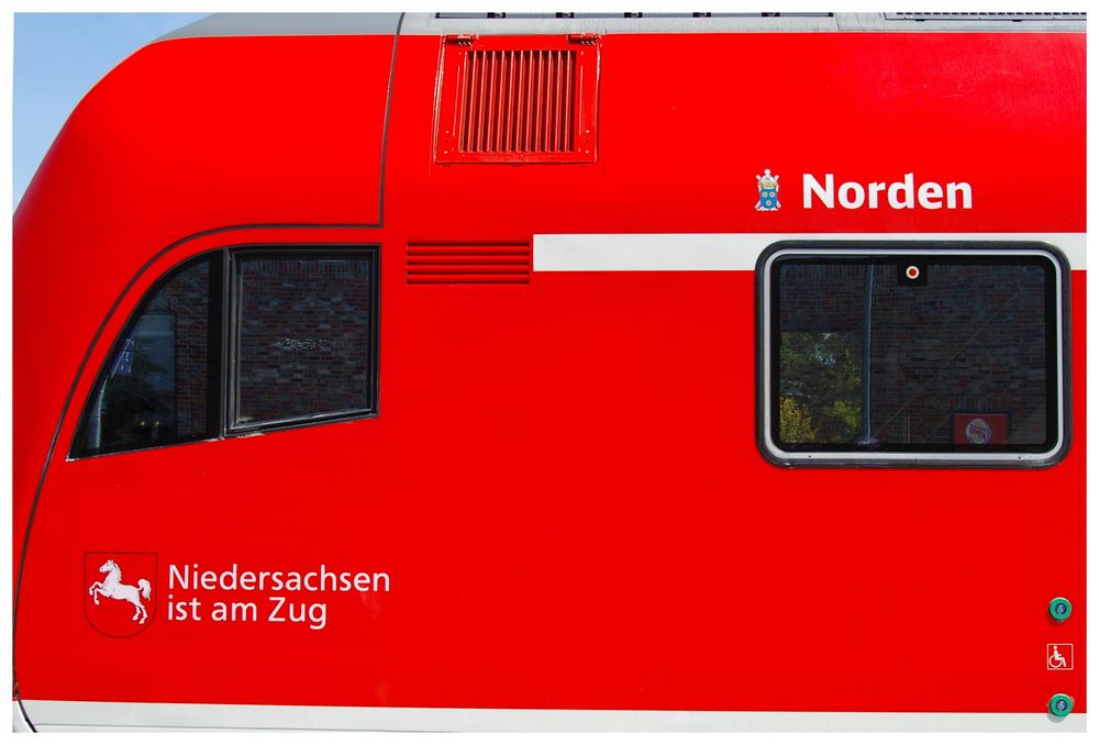 Norden.....heute getauft ein neuer Regionalexpress.....