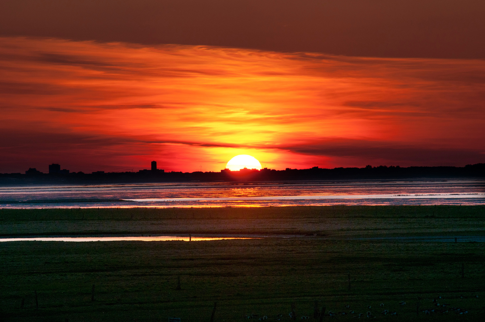 Norderney die Insel der untergehenden Sonne