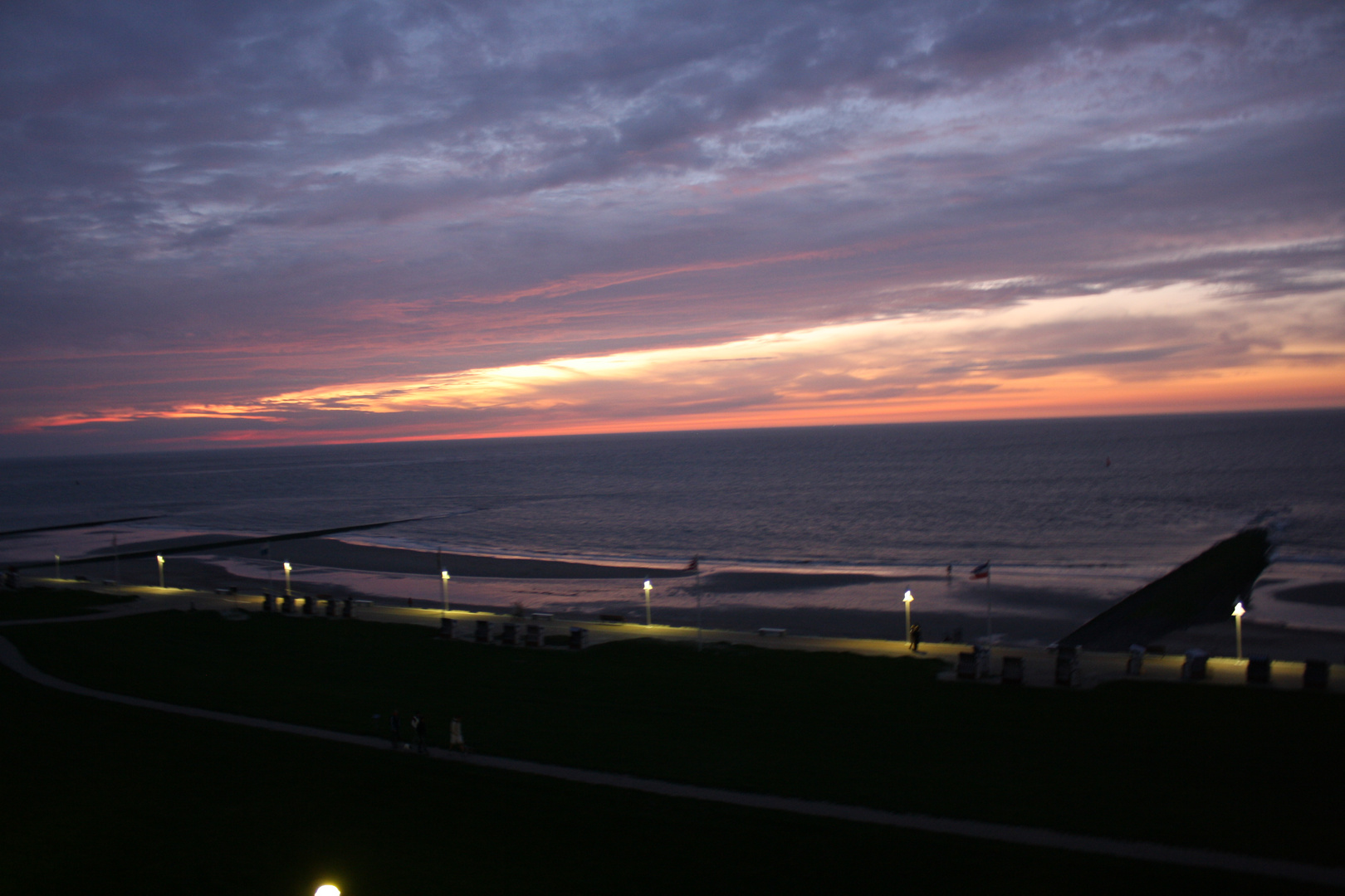 Norderney -Sonnenuntergang