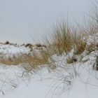 Norderneyer Dünen im Schnee