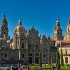 Nordfassade der Kathedrale von Santiago de Compostela