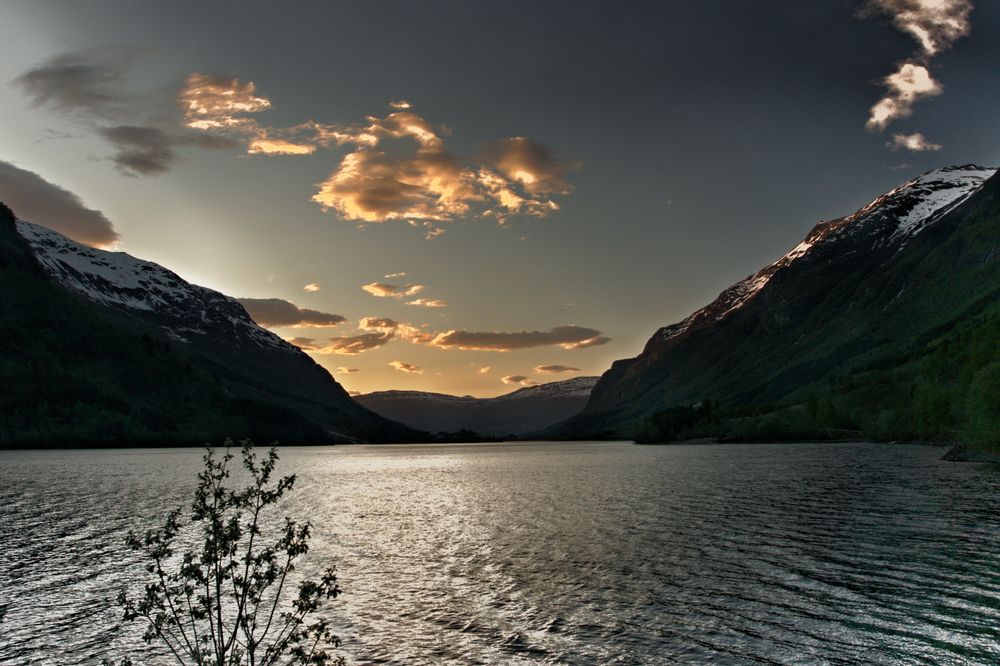 Nordfjord am Abend by Lady27 