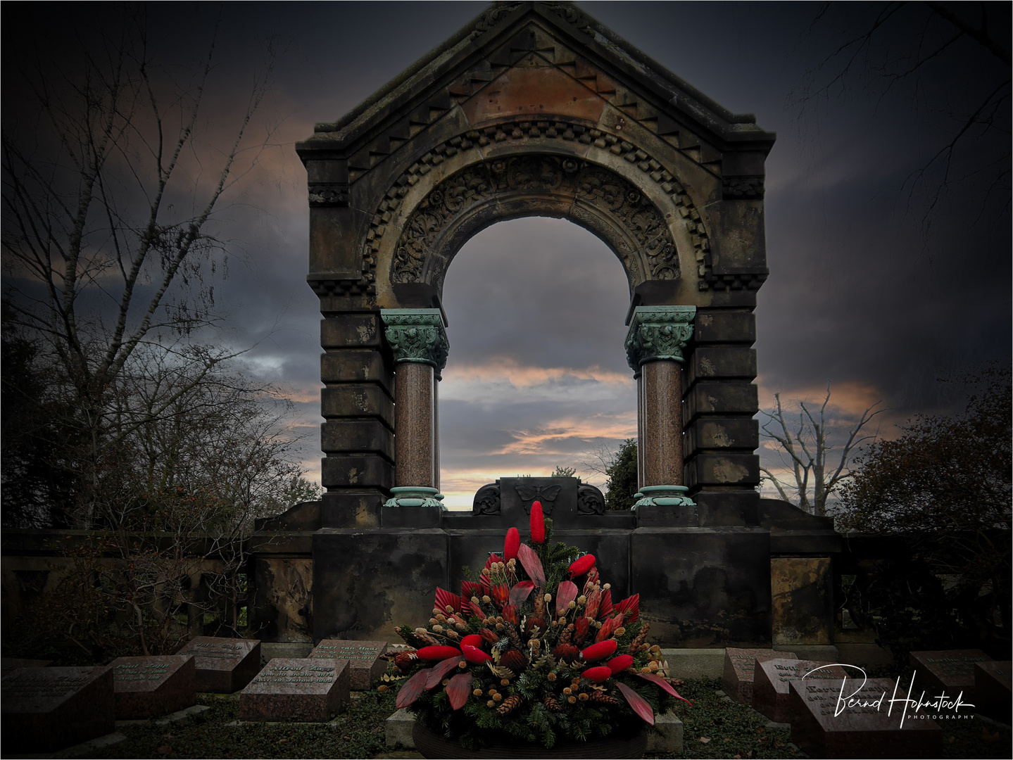 Nordfriedhof in Düsseldorf ....