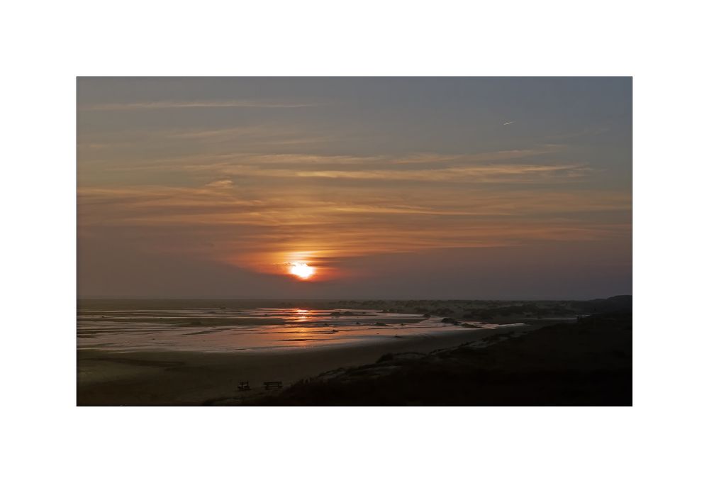 Nordfriesische - Impressionen " Amrum - Blick von den Dünen*..."