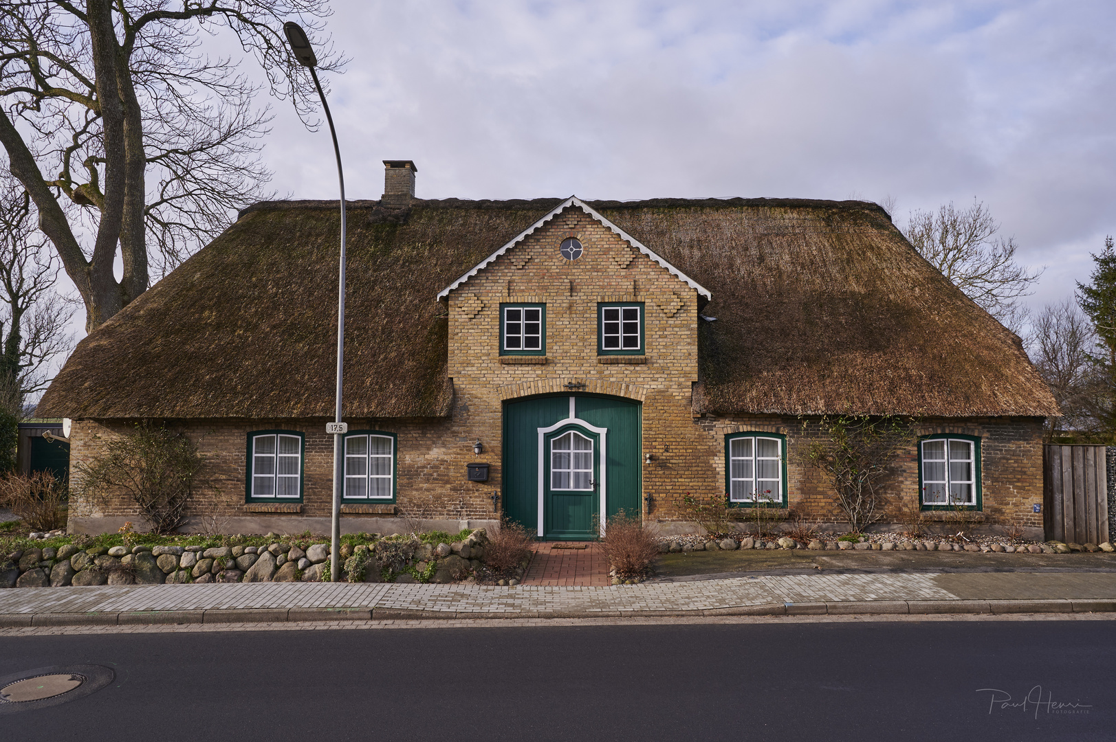 Nordfriesisches Reetdachhaus