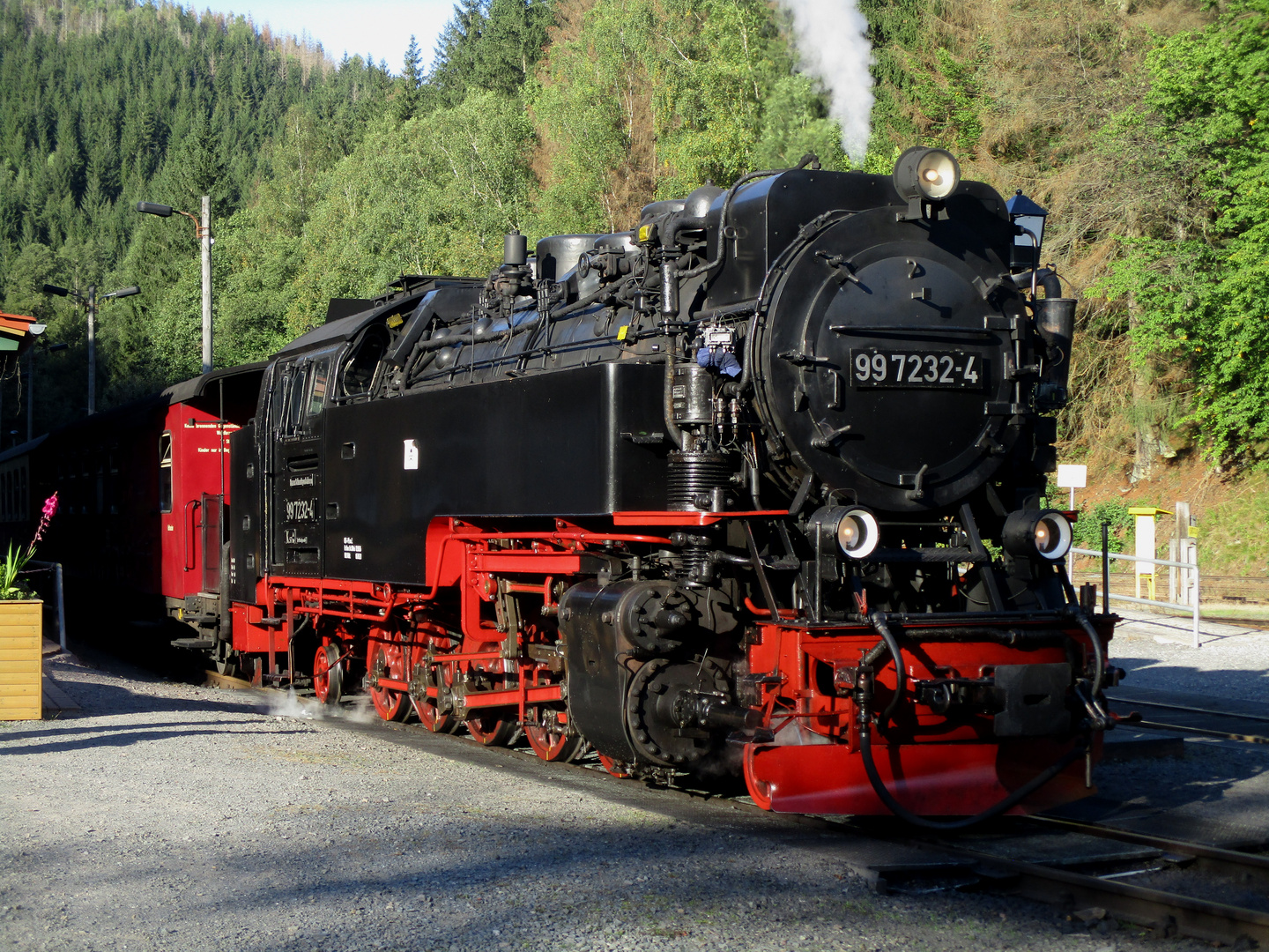 Nordhäuser Brockenlok in Eisfelder Talmühle 1.