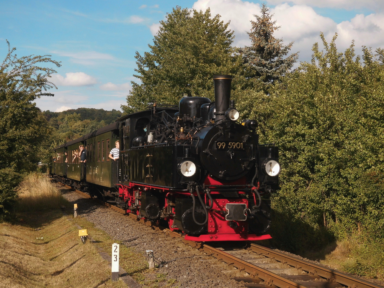 Nordhäuser HSB Sommer Traditionszug.