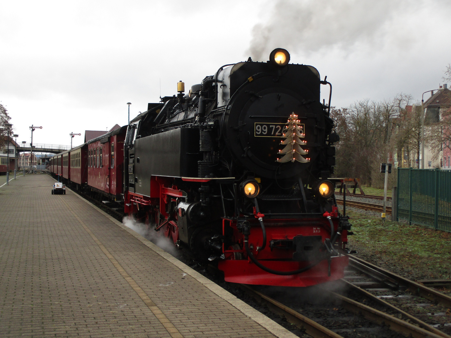 Nordhäuser HSB Weihnachtsdampfzug 2.