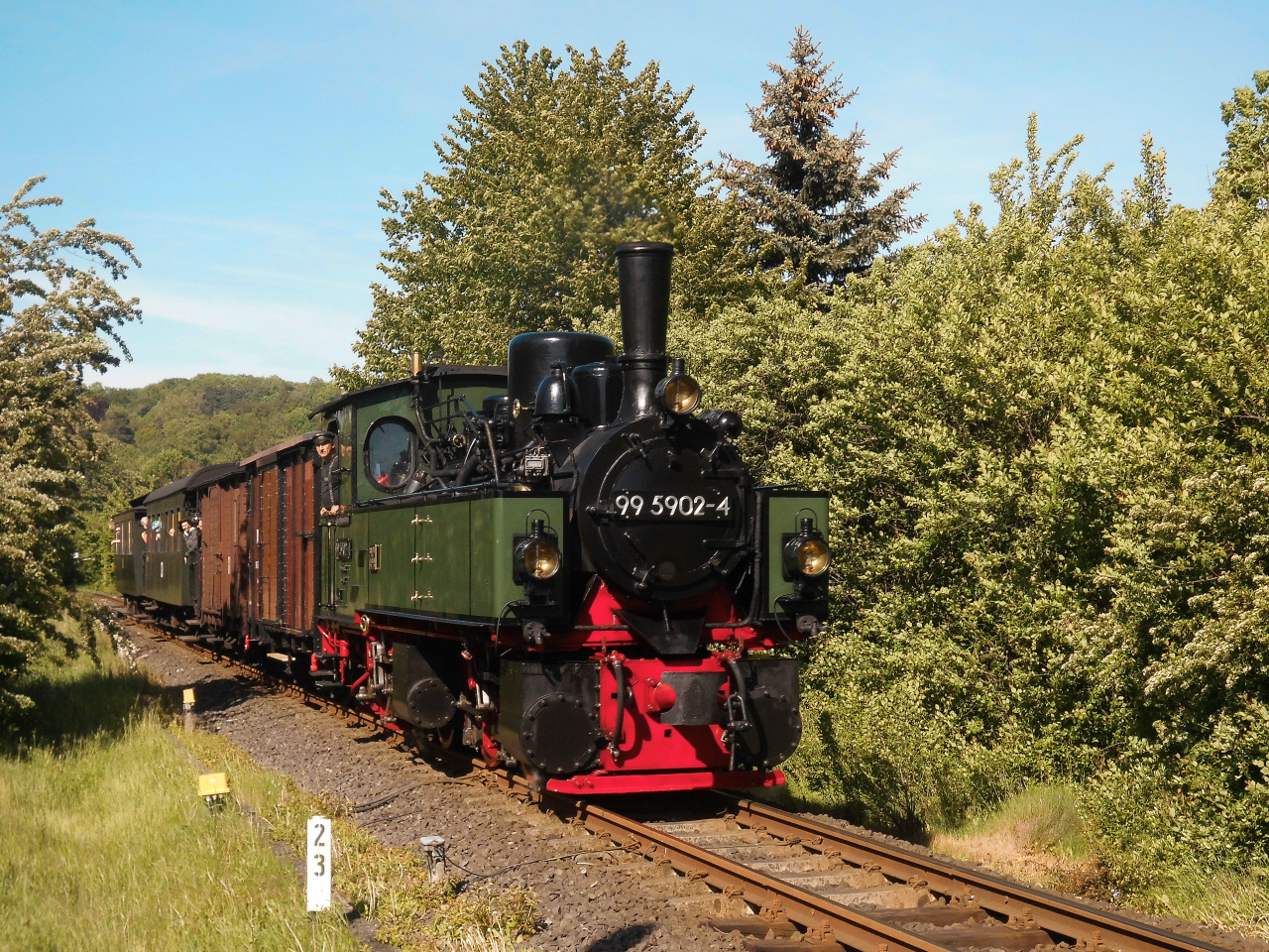 Nordhäuser IG HSB Himmelfahrtszug.