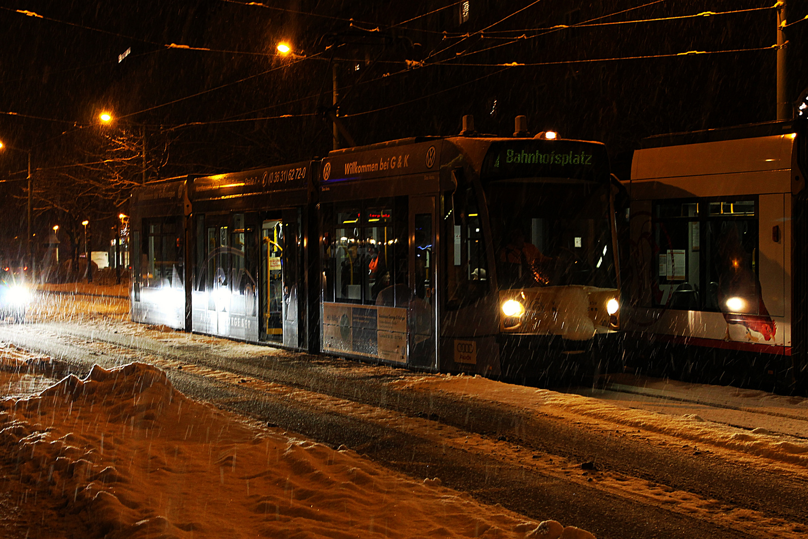 Nordhäuser im Schnee