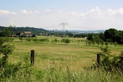 Nordhausen am Harz, Blick von der Gedenkstätte Dora