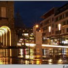 Nordhausen am Harz, Markt am Rathaus  am Abend (2)