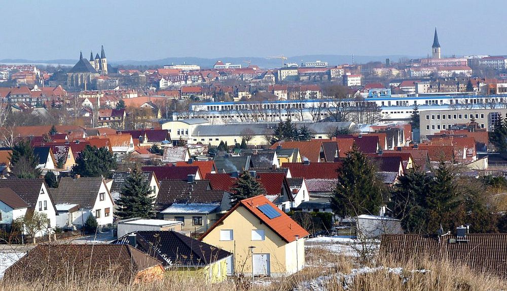 Nordhausen aus Richtung West