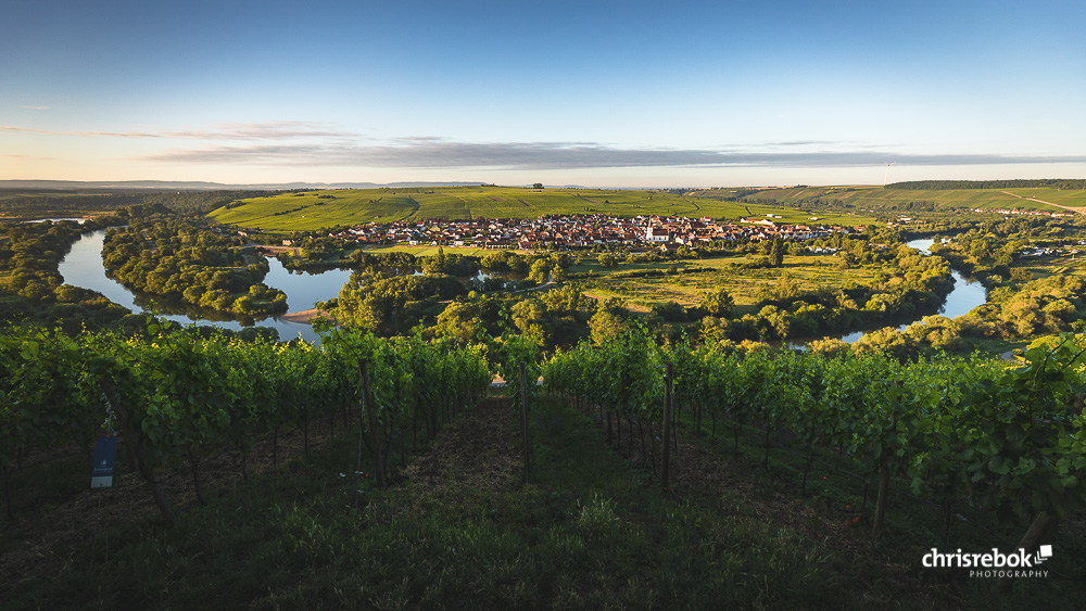 Nordheim am Main an einem schönen Sommermorgen