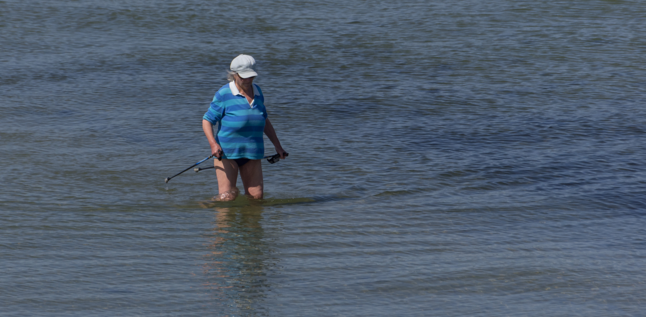 Nordic Walking in der Ostsee