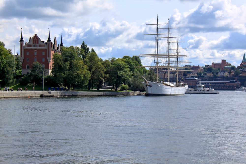 Nordisches Museum und Dreimaster