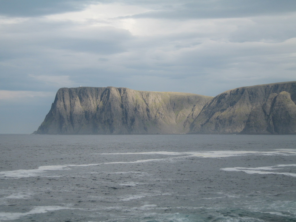 Nordkapp von unten