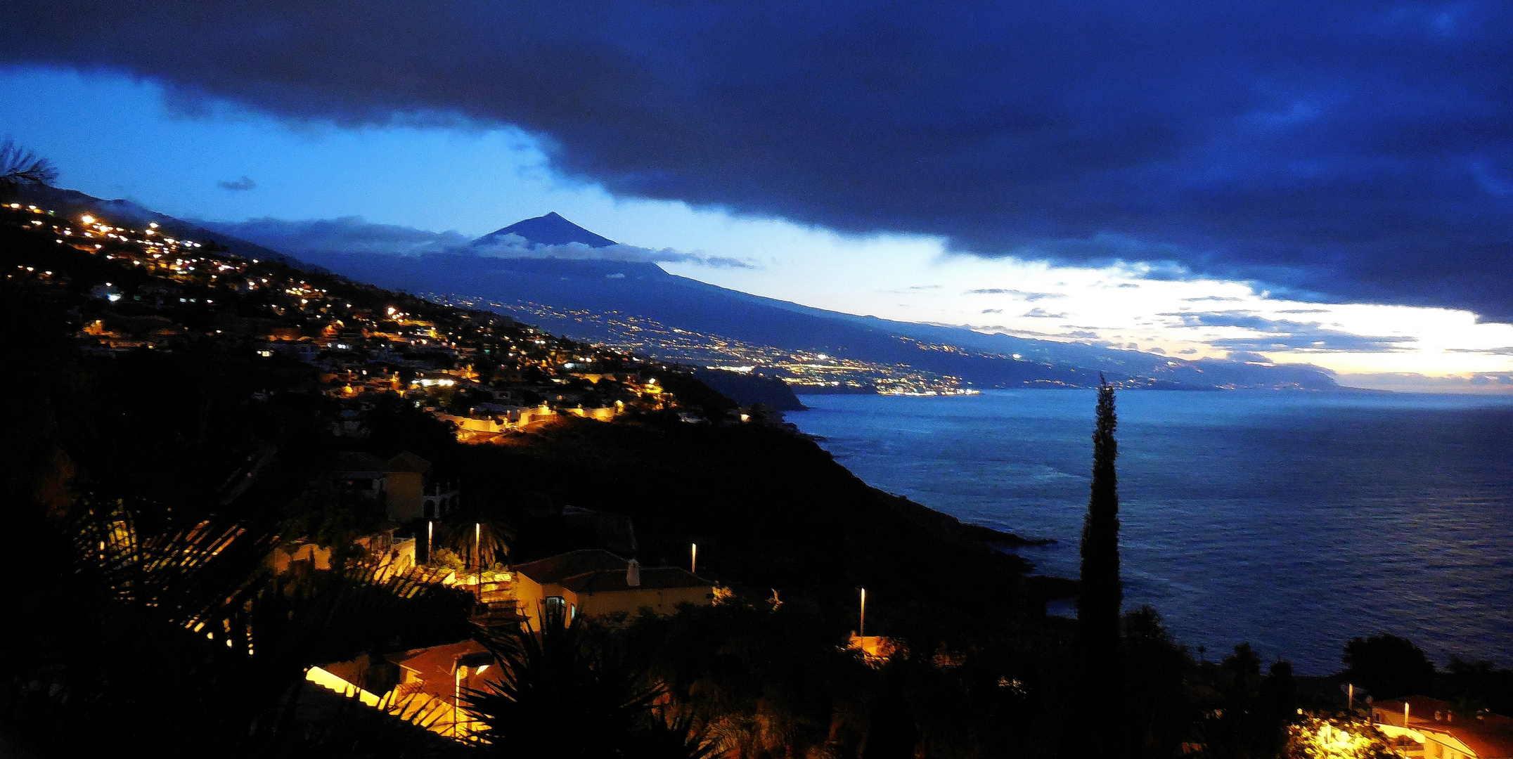 Nordküste Teneriffa mit dem Teide 38178m