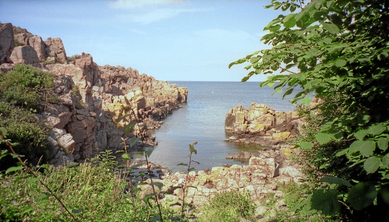 Nordküste von Bornholm bei Gudhjem