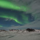 Nordlicht am Myvatn Lake Island