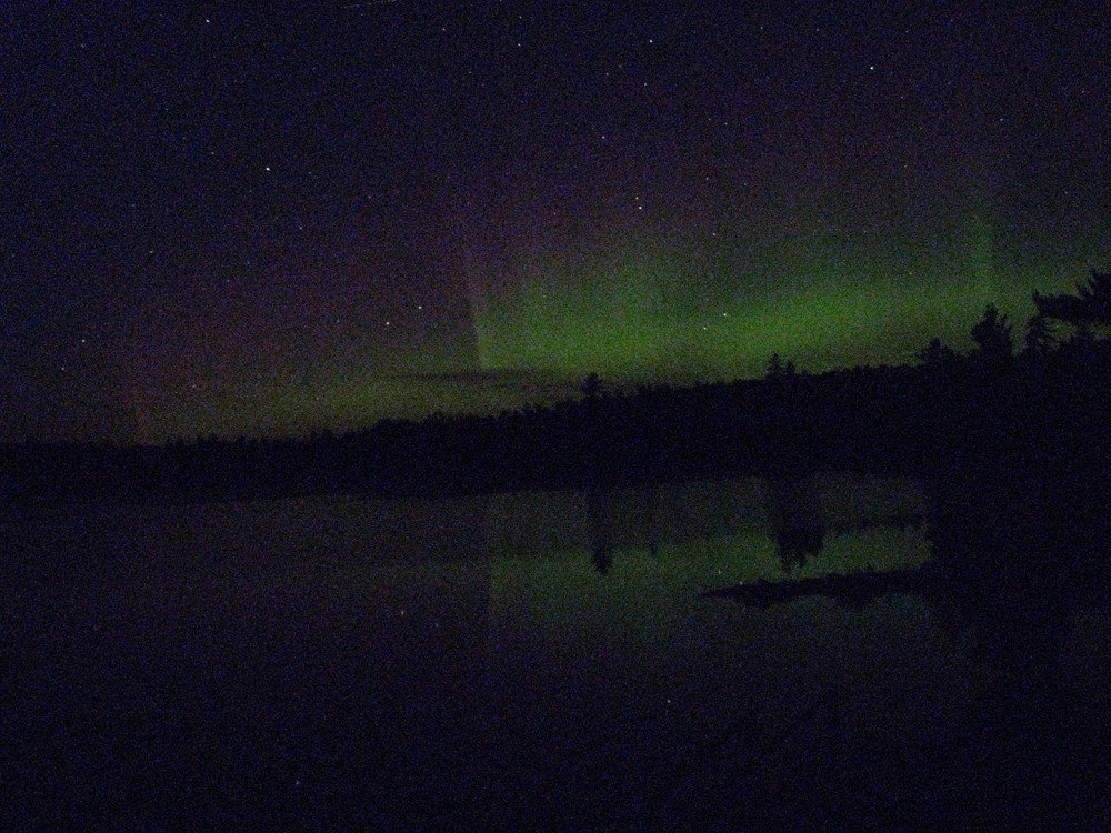 Nordlicht am See