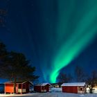 Nordlicht am Tysfjord Norwegen