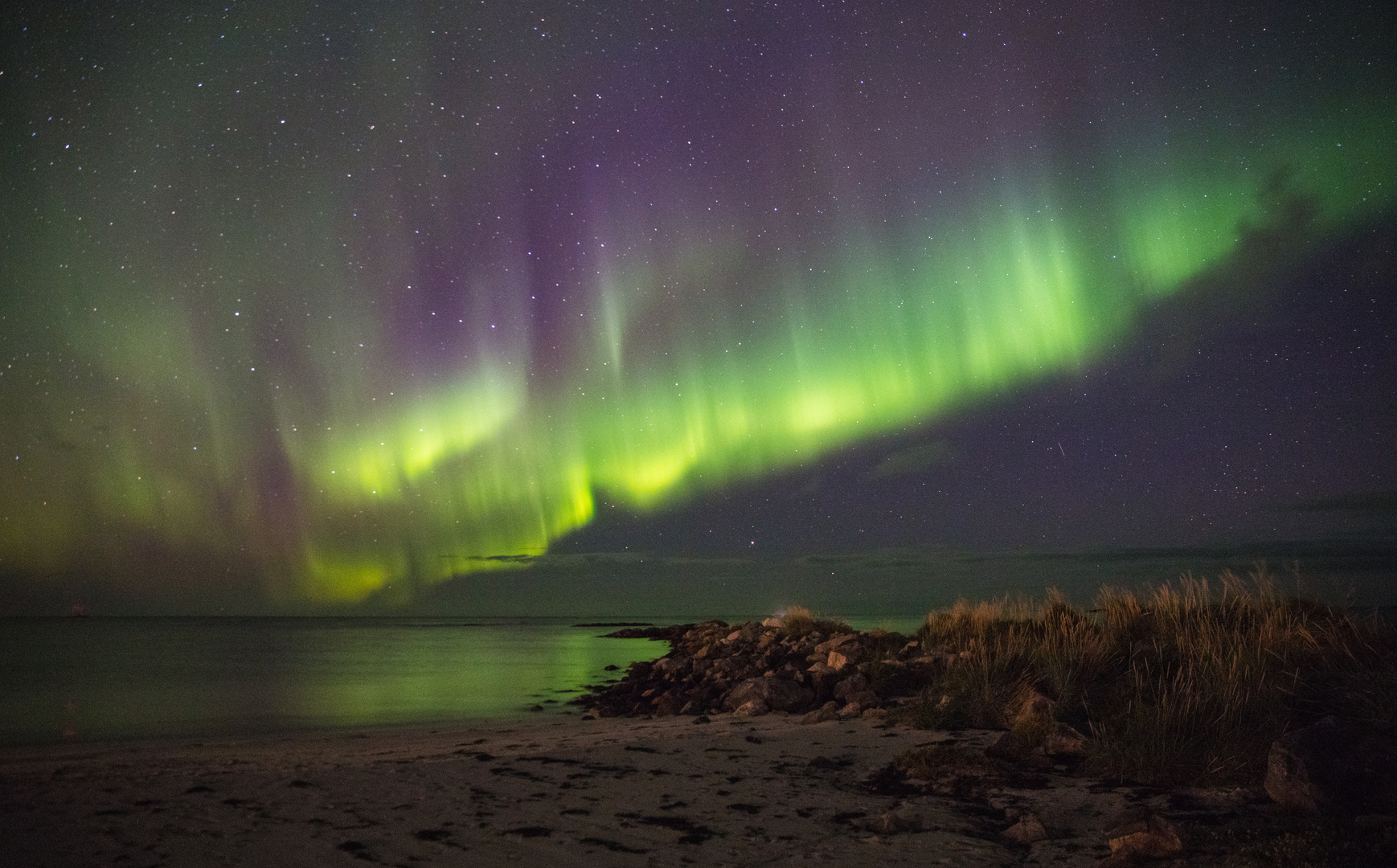 Nordlicht auf den Vesterålen