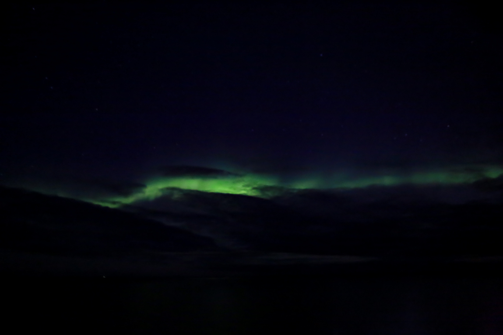 Nordlicht auf hoher See