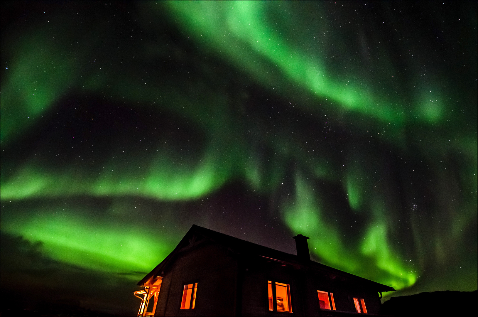 Nordlicht auf Island