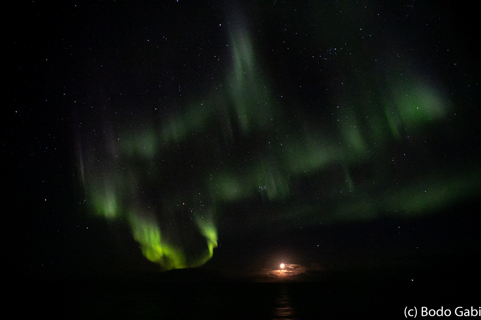 Nordlicht auf See III