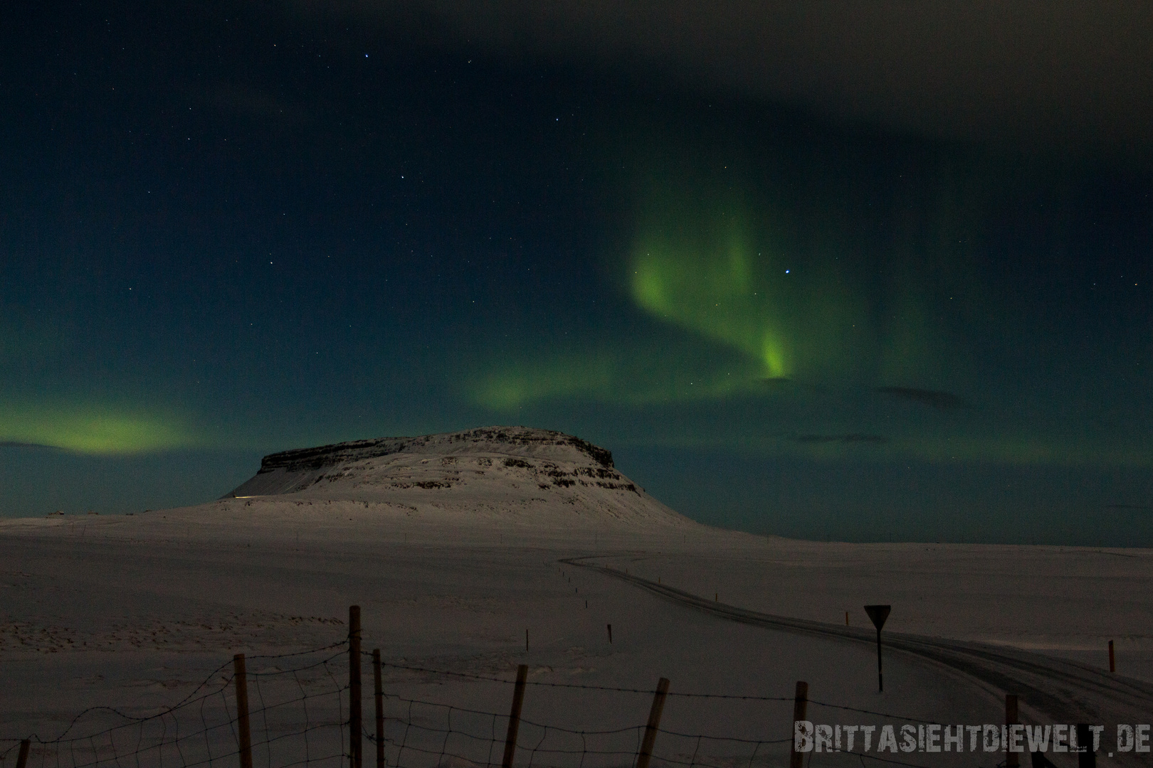 Nordlicht auf Snaefellsnes