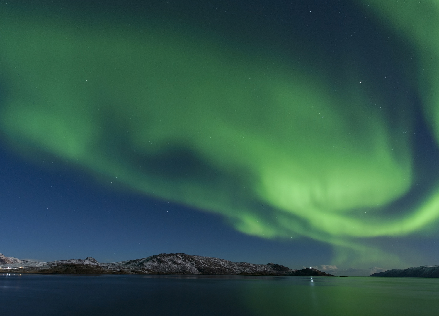 Nordlicht bei Honningsvåg