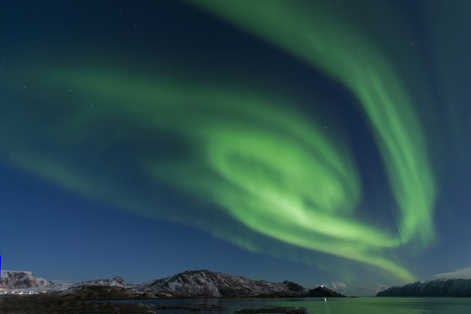 Nordlicht bei Honningsvåg