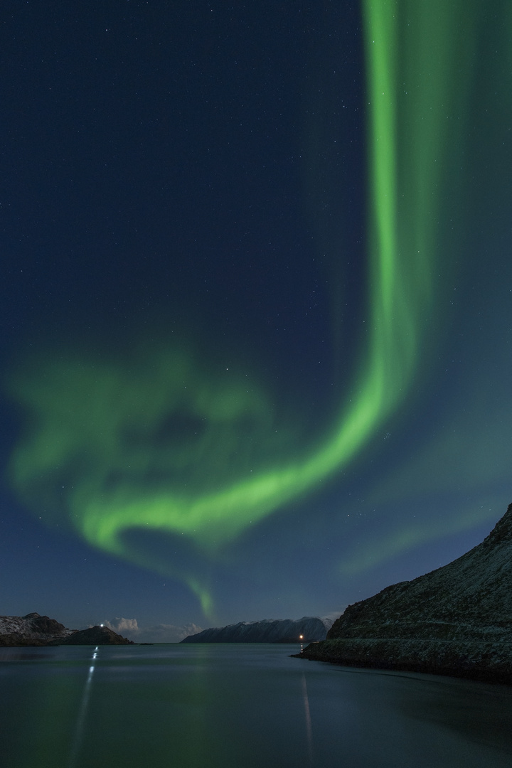 Nordlicht bei Honningsvåg