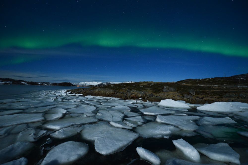 Nordlicht bei Tromsö,Norwegen