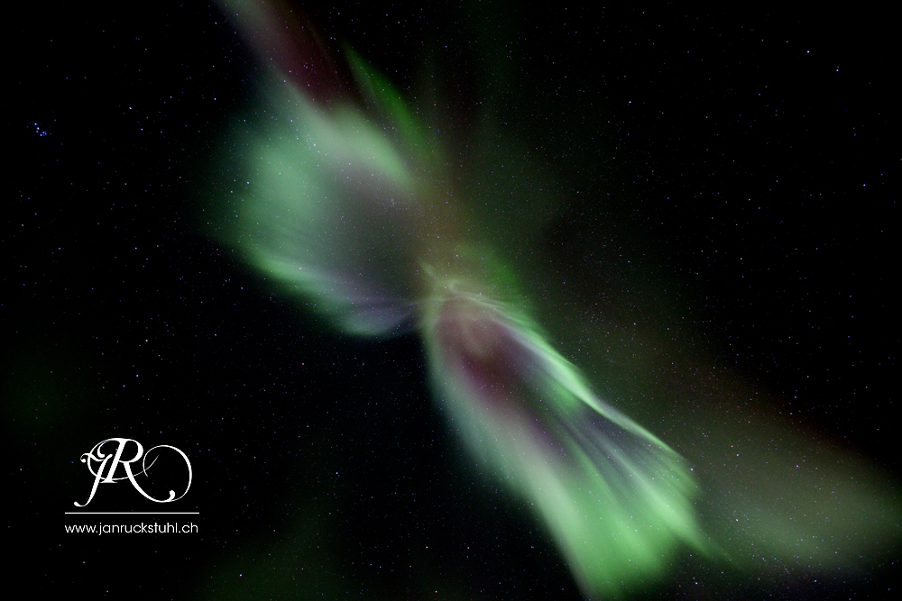 Nordlicht Corona nähe Tromsö