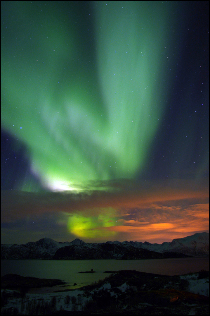 Nordlicht Eruption